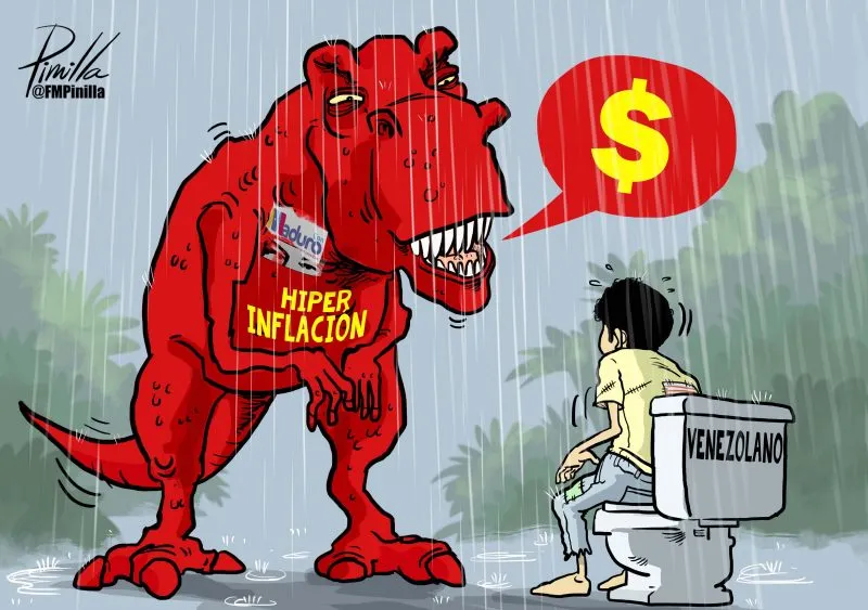 Caricatura | Hiperinflación dolarizada