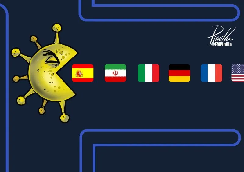 Caricatura | COVID19-MAN