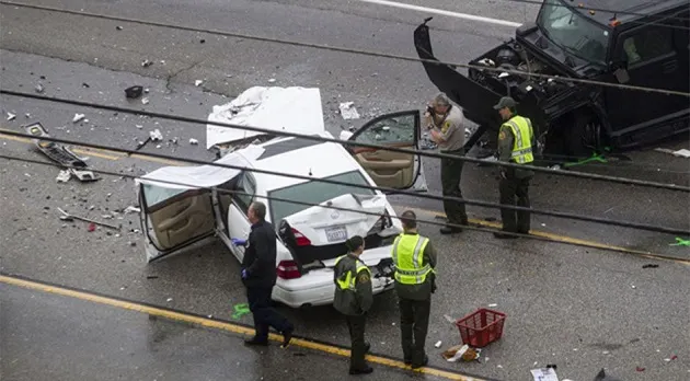 Accidente automovilístico en Columbia deja herido a conductor