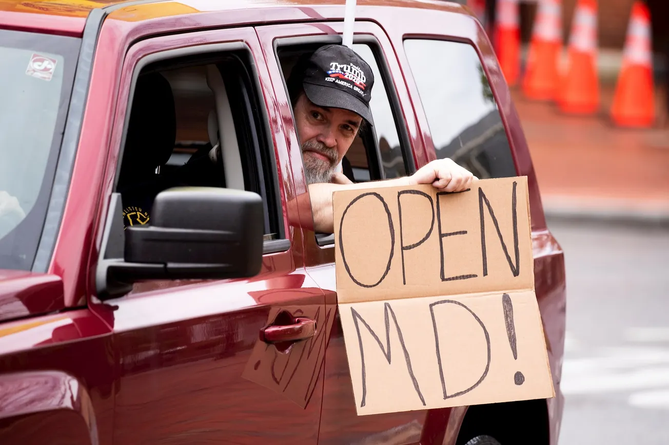 Cofundador del movimiento 'ReOpen Maryland' dio positivo por COVID-19
