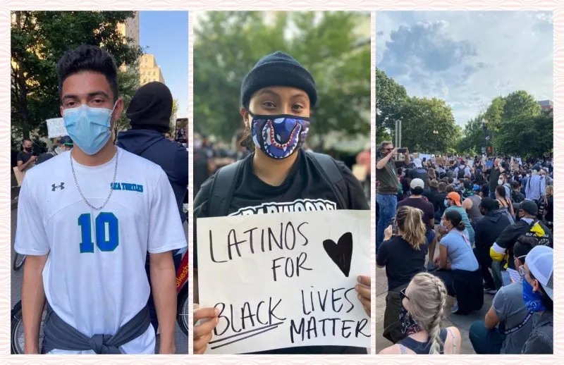 Jóvenes latinos se suman a protestas en DC: “Ya basta de atropellos”