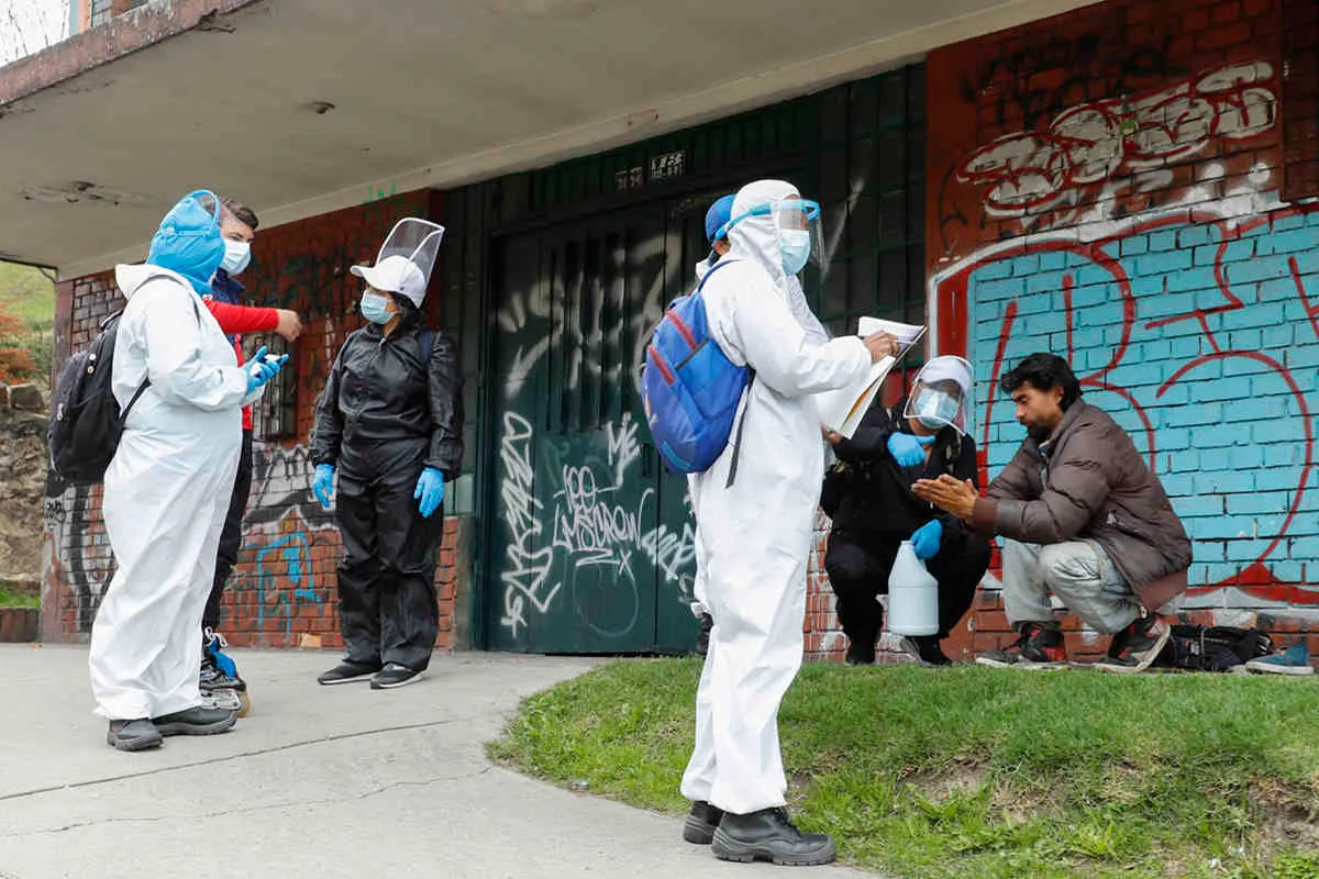 Colombia registró 6 mil 578 nuevos casos de COVID-19 este domingo