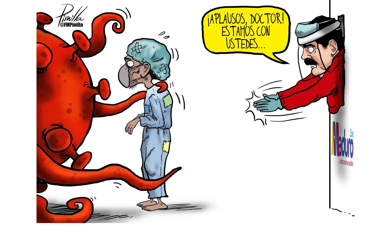 Caricatura | Médicos en Venezuela Por Pinilla