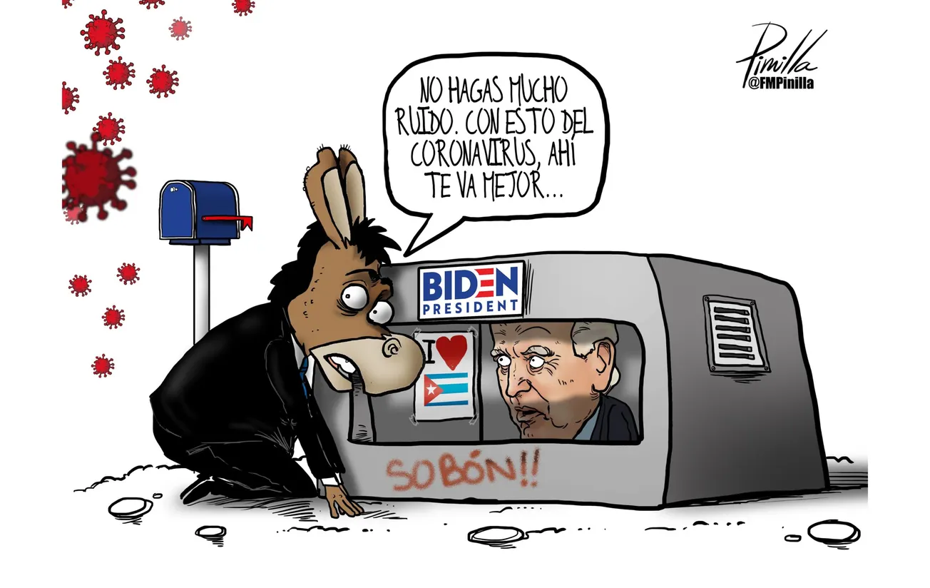 Caricatura | Campaña de Biden
