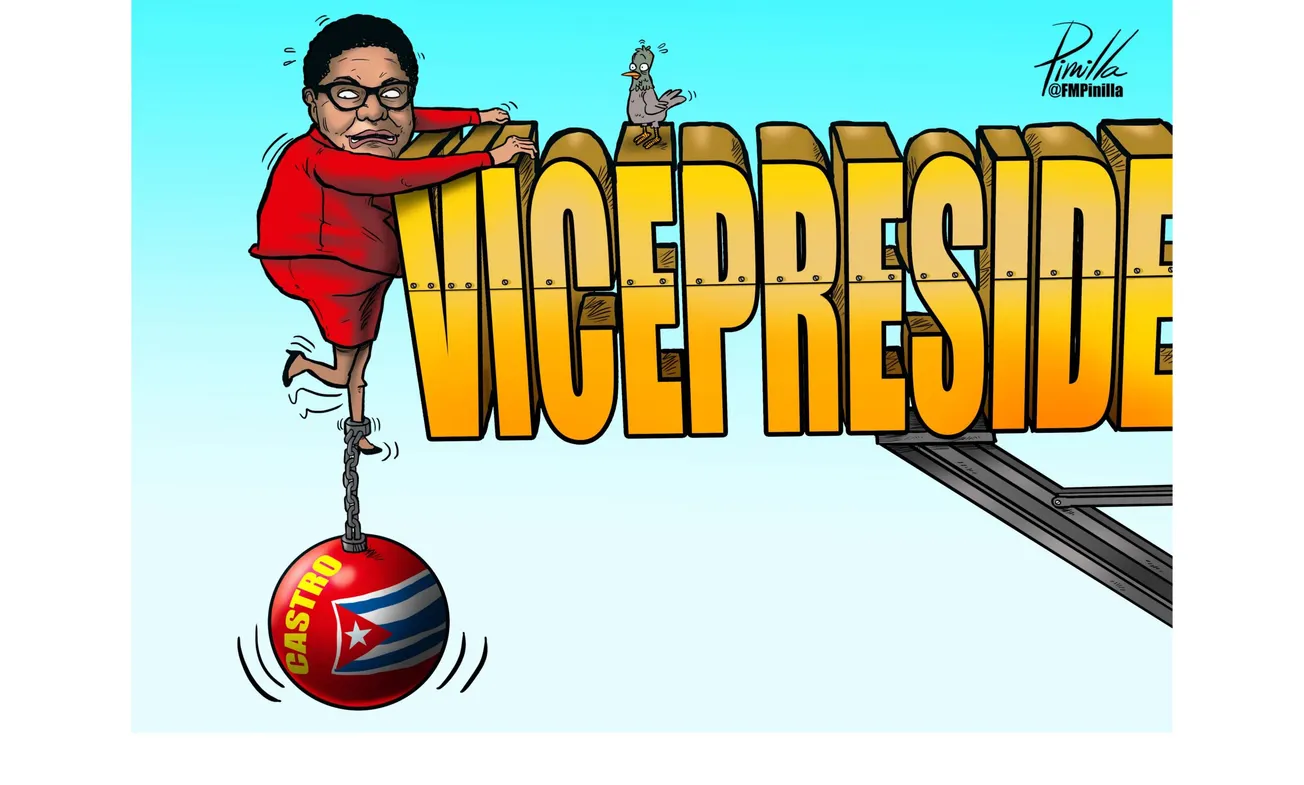 Caricatura | ¿Karen Bass VP?