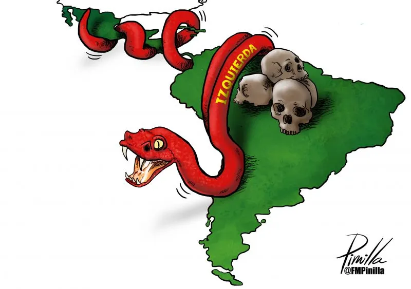 Caricatura | Izquierda viva y peligrosa