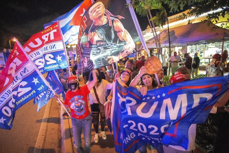 Trump repite en Florida, un estado clave en los comicios