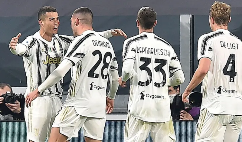 Cristiano Ronaldo encabeza la lista de goleadores de 2020