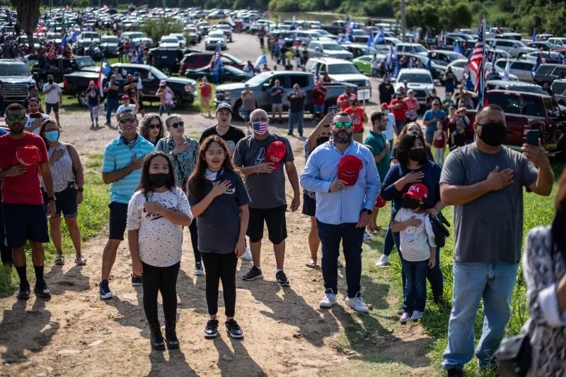 Condados fronterizos en Texas con gran densidad latina eligen a Trump frente a Biden