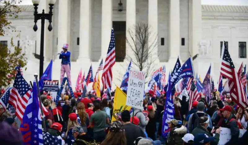 DC vuelve a ser foco de concentración por parte de los seguidores de Trump