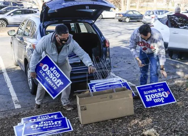 Un estado cambia de color gracias al voto latino