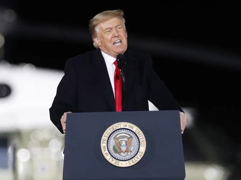 Trump se despide presumiendo ser "el primer presidente en décadas que no ha comenzado nuevas guerras"