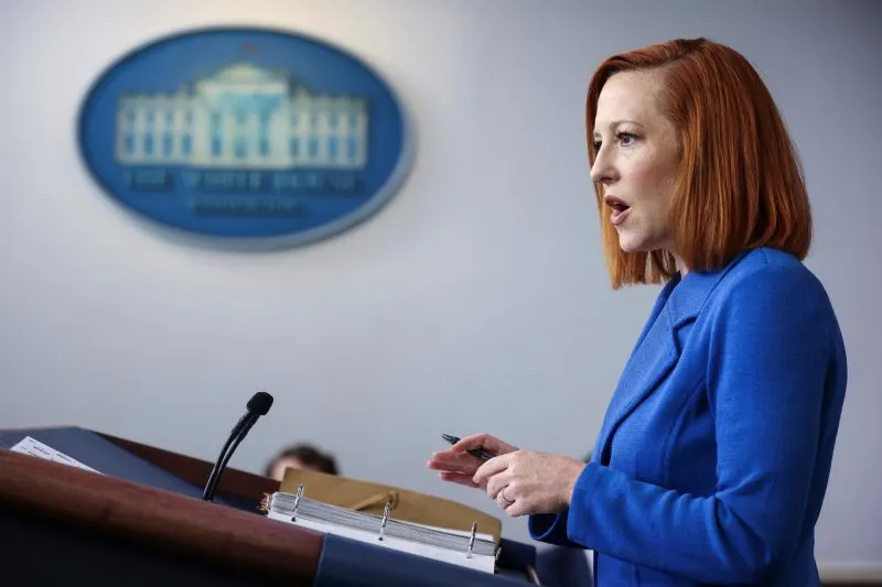 POLÍTICA. La secretaria de prensa de la Casa Blanca, Jen Psaki. Foto: Efe.