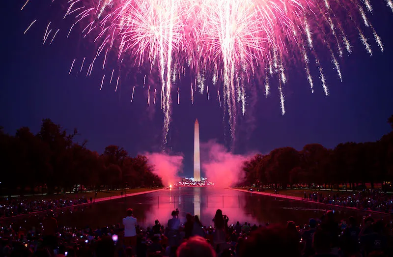 4 de julio en Washington DC: Este año habrá fuegos artificiales en vivo y un concierto especial virtual