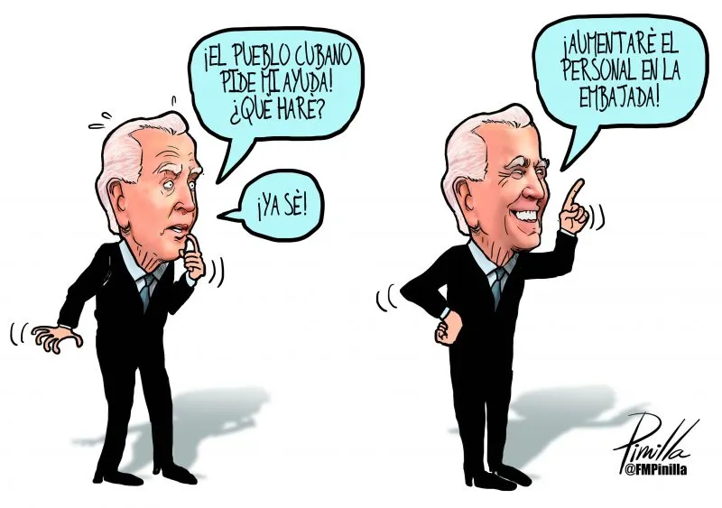 Caricatura | Biden y Cuba