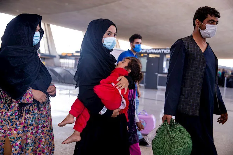 Evacuados de Afganistán