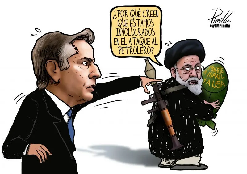 Caricatura | Blinken y el ataque al petrolero