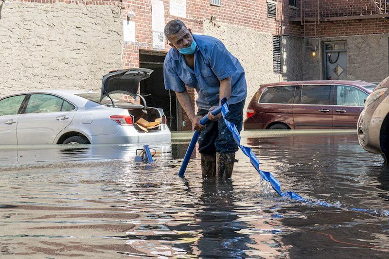 Inundaciones en Nueva York