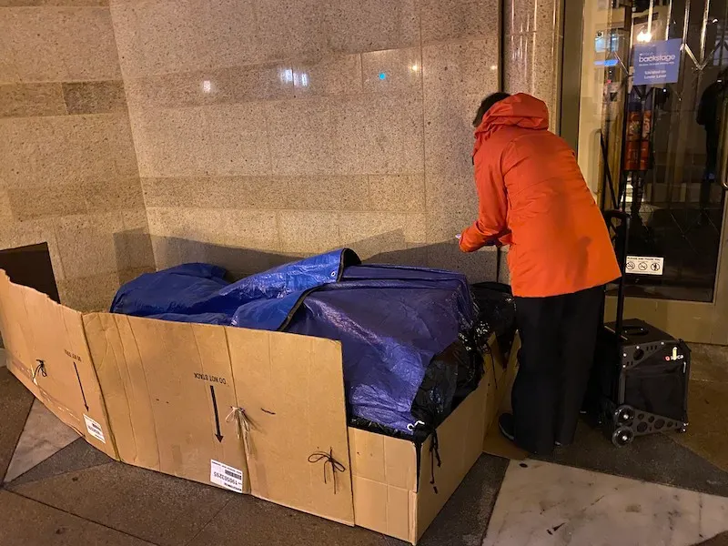 La dura realidad de los latinos sin techo en Washington, DC