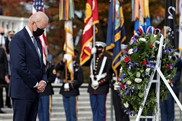 “Ustedes son el alma de EE UU”: Biden a los veteranos de guerra