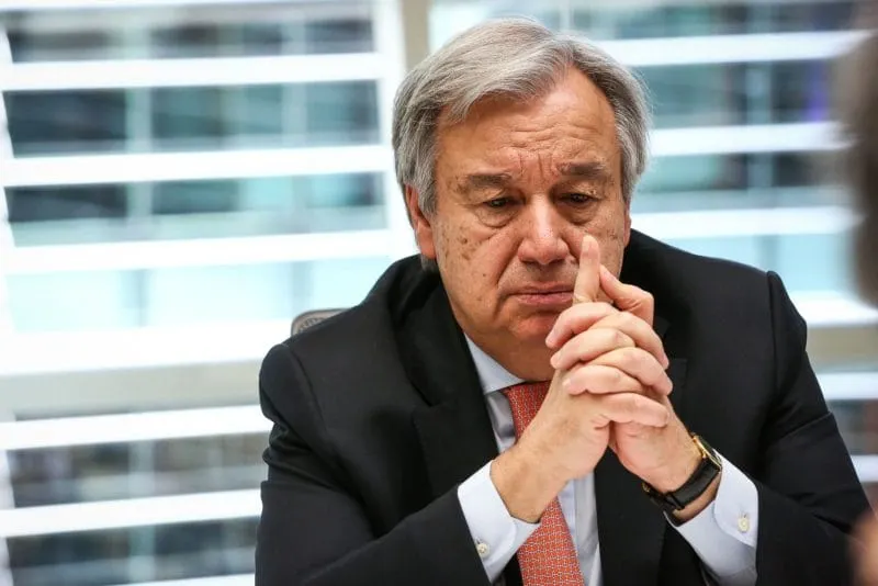 Secretario general de la ONU pide fondos urgentes para ayudar a los palestinos refugiados