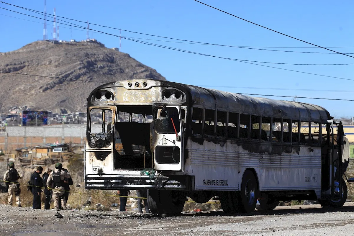Cárteles provocan incendios en Ciudad de Juárez como venganza