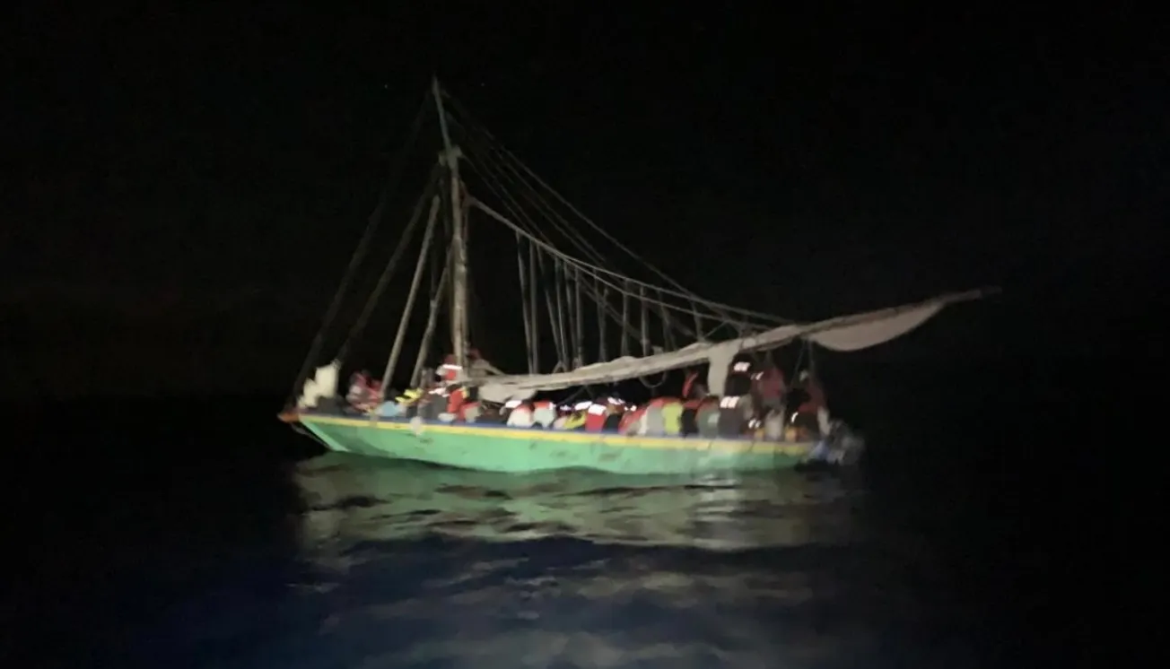 Estados Unidos interceptó barco con migrantes haitianos. Serán expulsados