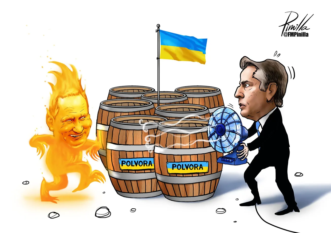 Caricatura | Rusia y EE UU en Ucrania