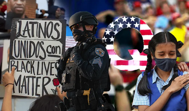 Ellos y Nosotros: Cómo los mensajes falsos, conspiraciones y las mentiras enfrentan a los latinos