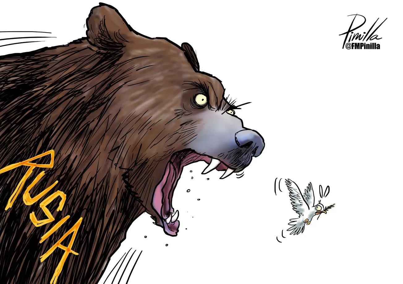Caricatura | Rusia y la paz