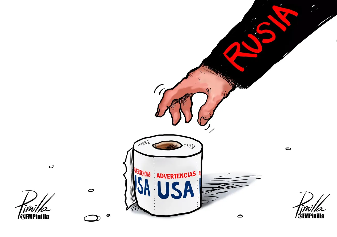 Caricatura | Rusia y las advertencias de EEUU