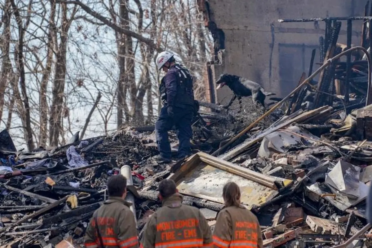 explosión en Silver Spring