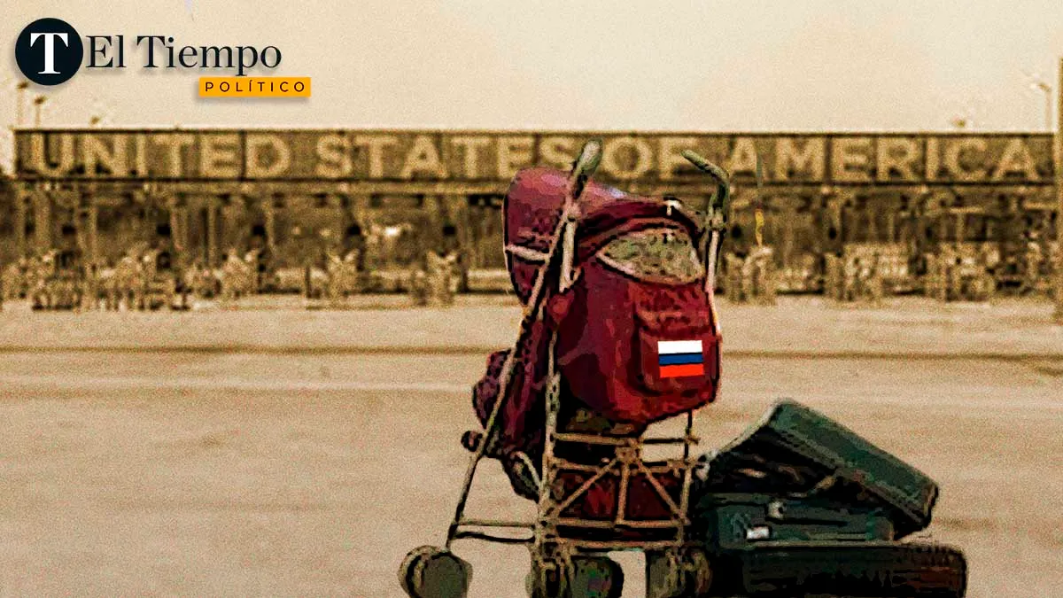 Miles de rusos y ucranianos se suman a la crisis fronteriza de Biden