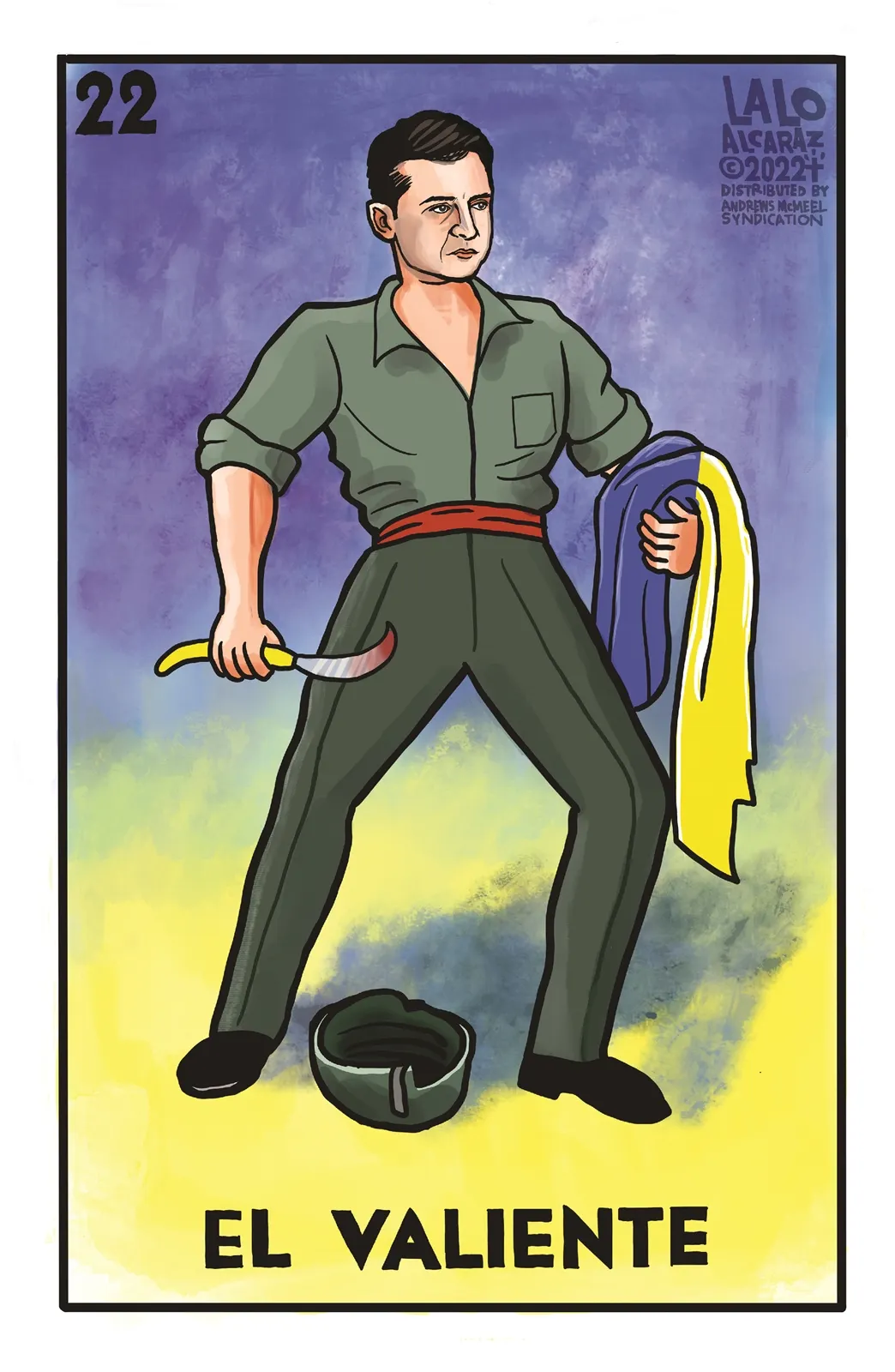 Caricatura | El Valiente, por Lalo Alcaraz