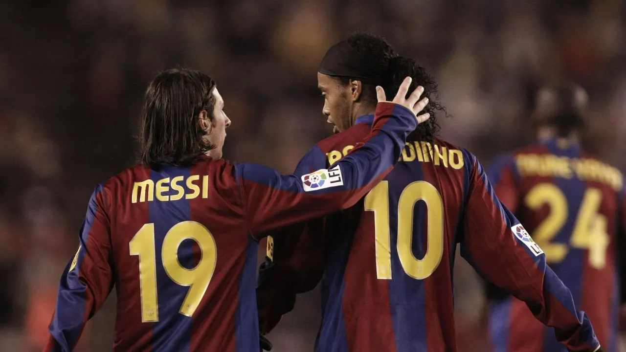 Ronaldinho Messi