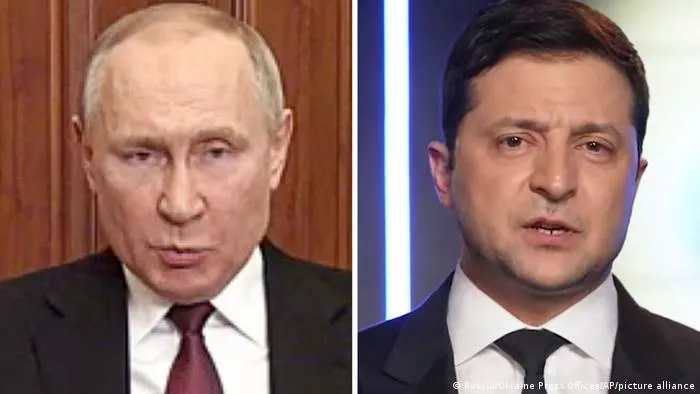 Zelensky Putin