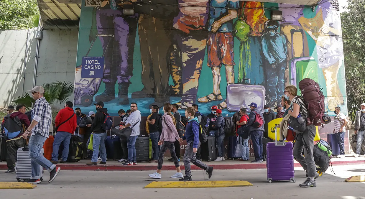 Estrategias de administración de Biden de cara al fin del Título 42