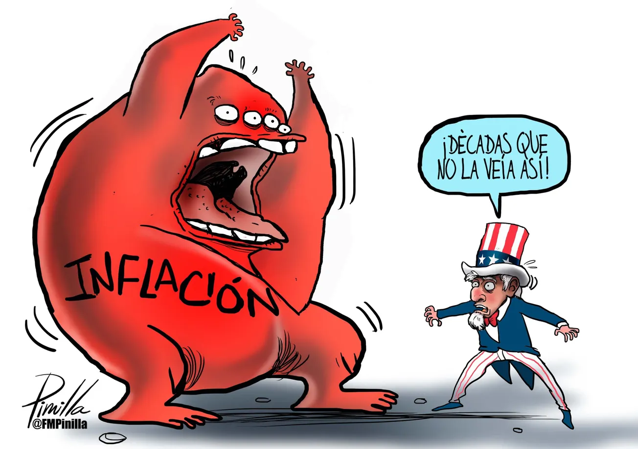 Caricatura | INFLACIÓN DESATADA | Por Fernando Pinilla | @FMPinilla