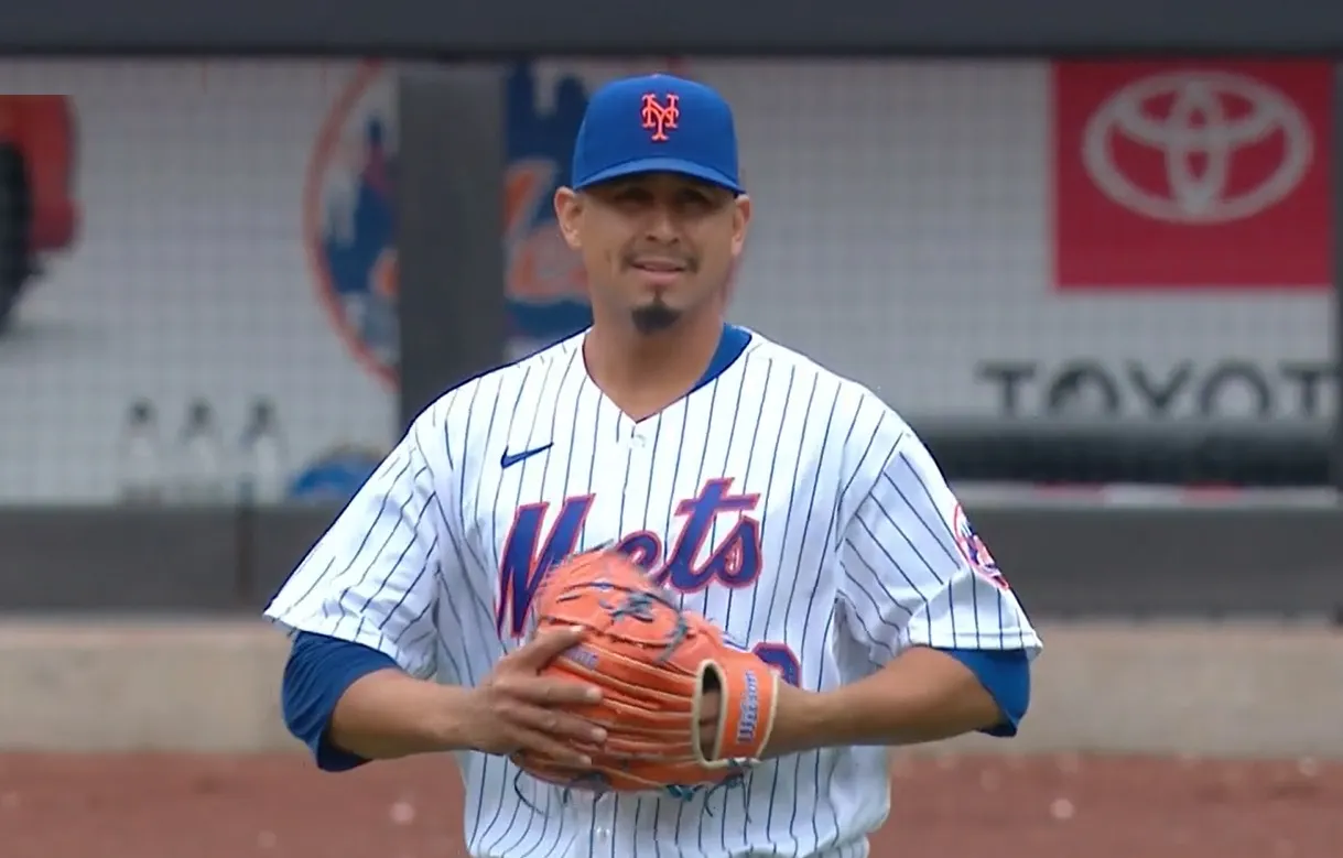 Carlos Carrasco es la noticia más feliz de los Mets