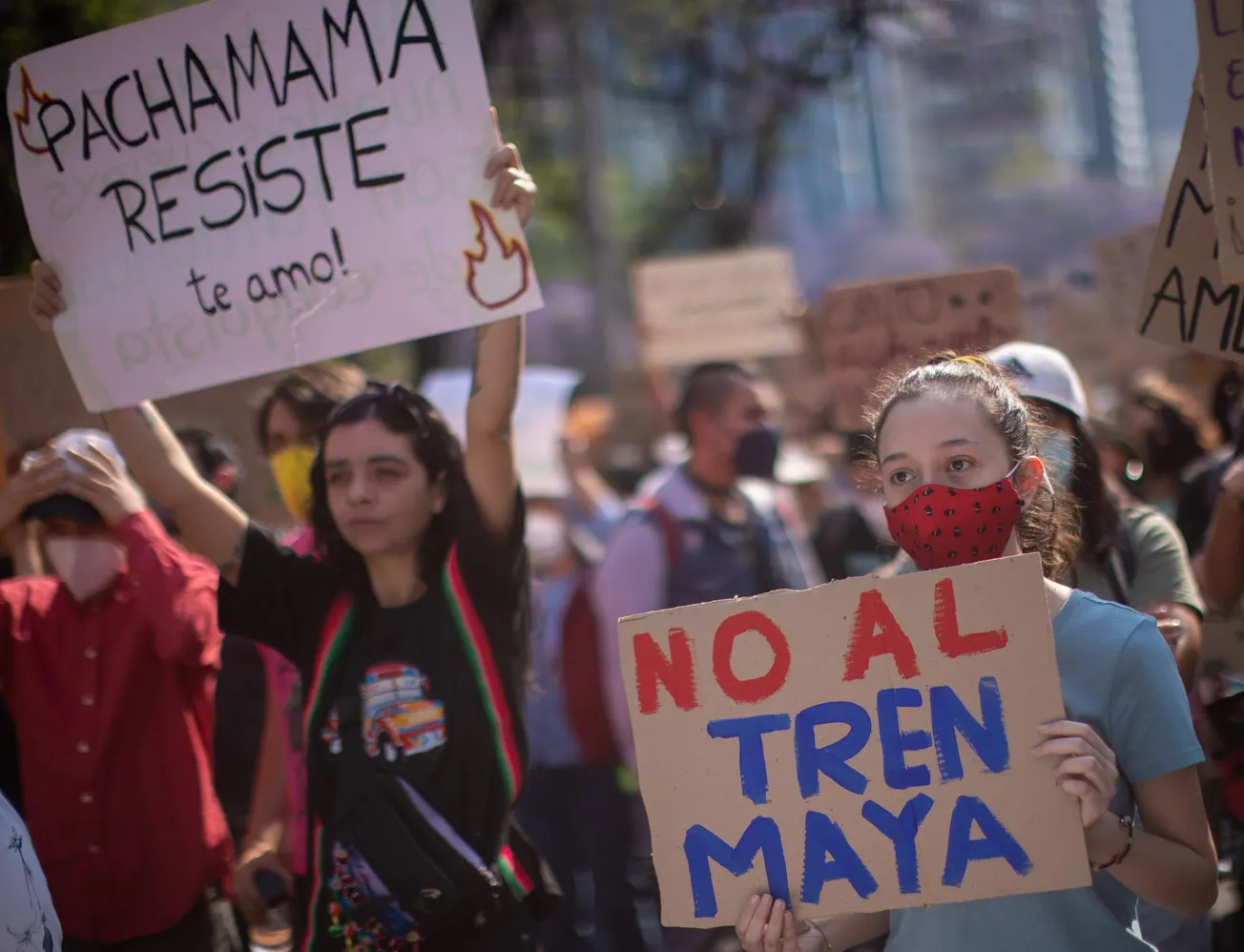 MÉXICO CRISIS CLIMÁTICA Tren Maya