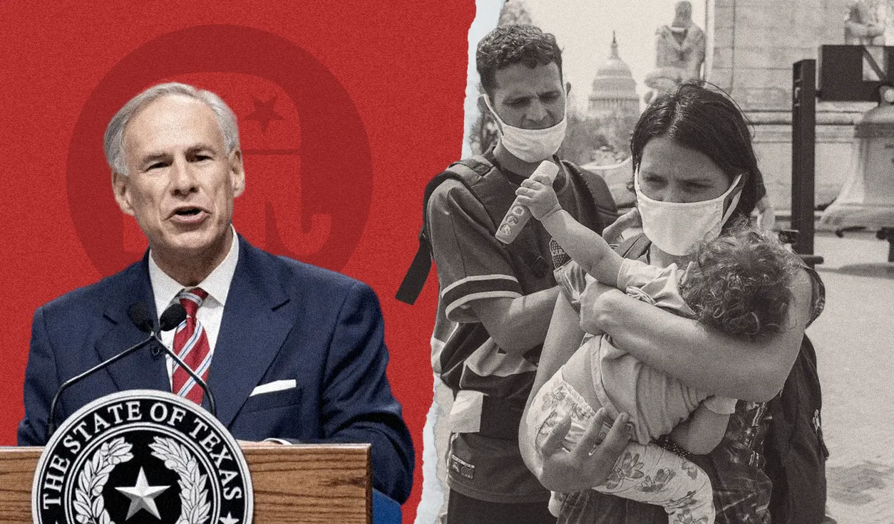 Greg Abbott Texas Buses Enrique Acevedo