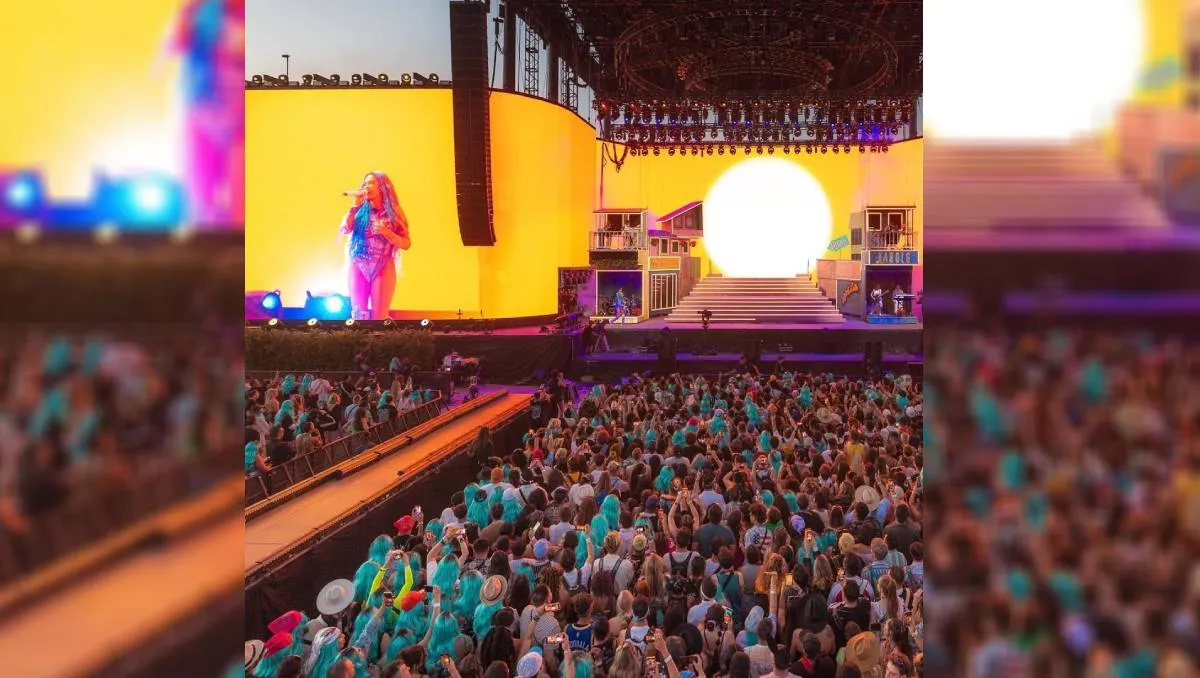 Karol G llevó una marea azul a Coachella