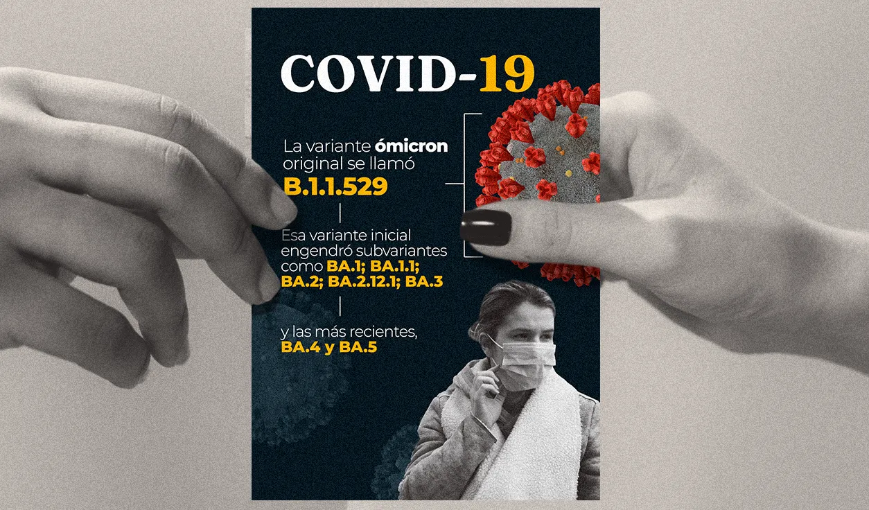 El COVID no se ha ido: guía para entender a las subvariantes de ómicron