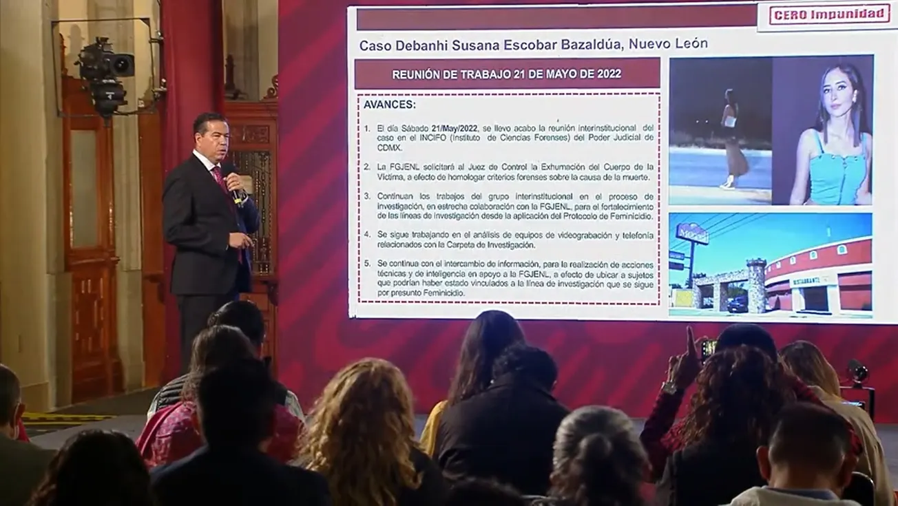 Exhumarán cuerpo de Debanhi Escobar para conocer causas de su muerte