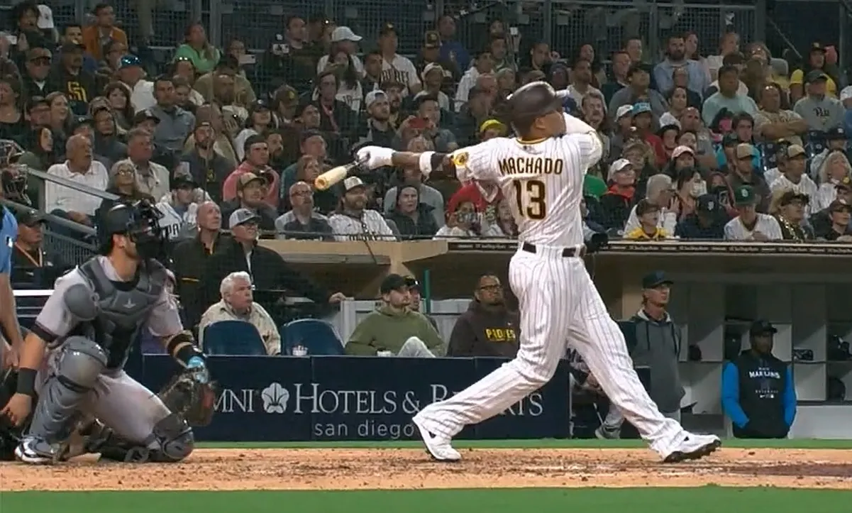 El mejor Manny Machado de su carrera es la grúa de San Diego