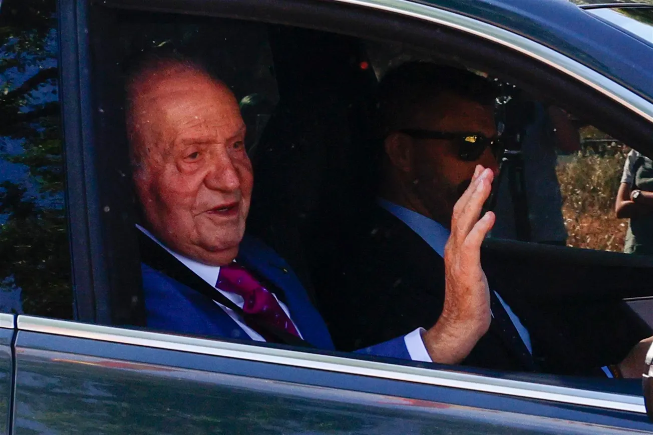 Juan Carlos I se reencuentra con su hijo en Madrid tras casi dos años en el extranjero