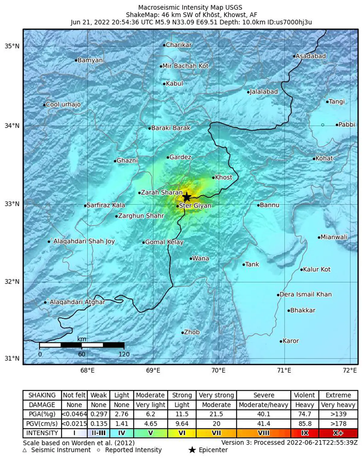 Poderoso sismo sacude a Afganistán y causa la muerte de más de 900 personas