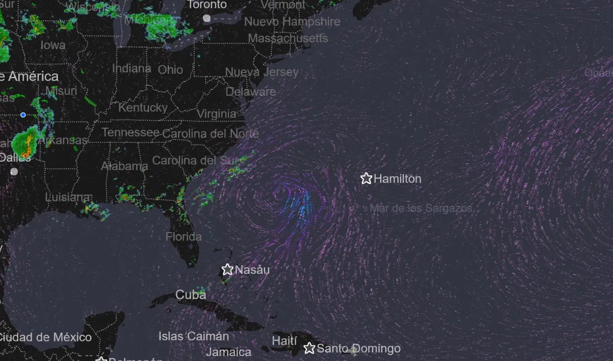 Este domingo se formó Alex, la primera tormenta tropical de la temporada de huracanes