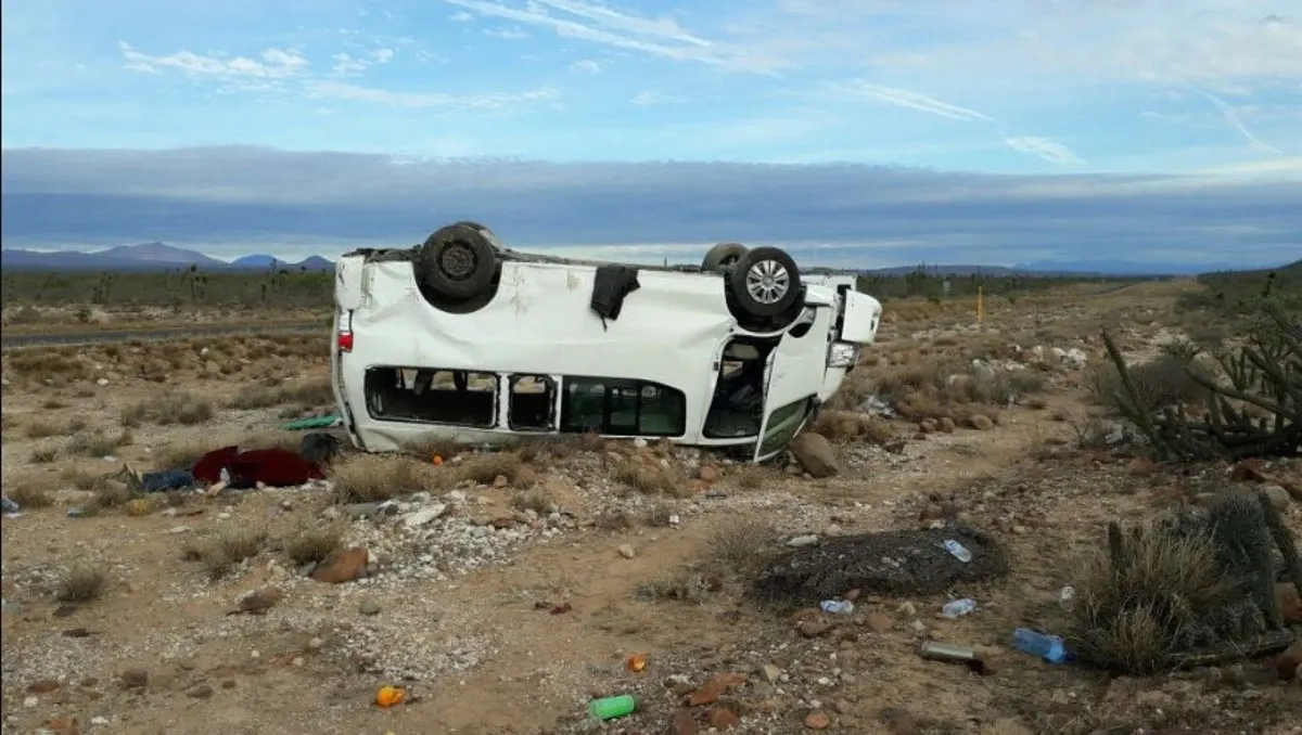 Dos mexicanos mueren en accidente en la frontera con EEUU