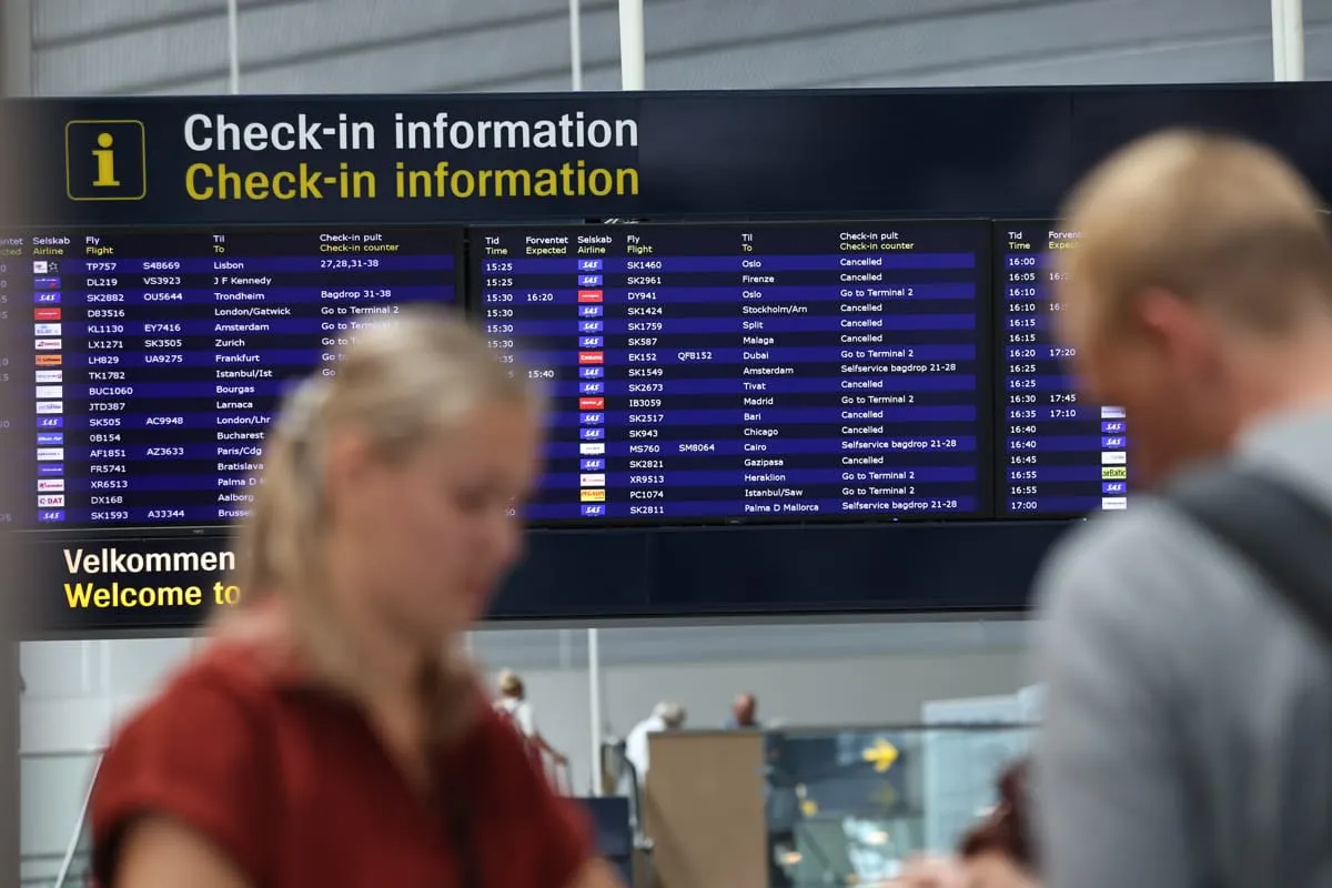 Cerca de 15 mil vuelos retrasados durante el fin de semana del 4 de julio